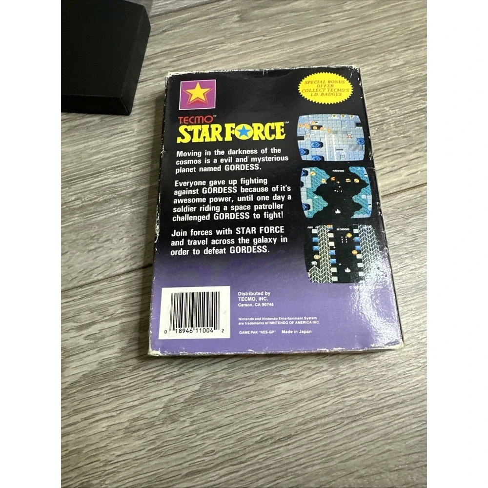 Star Force (Nintendo Entertainment System, 1987 CIB‎